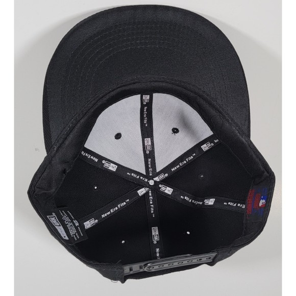 New York Yankees New Era Adjustable Snapback Hat Bold White Logo Baseball Cap - Picture 6 of 8